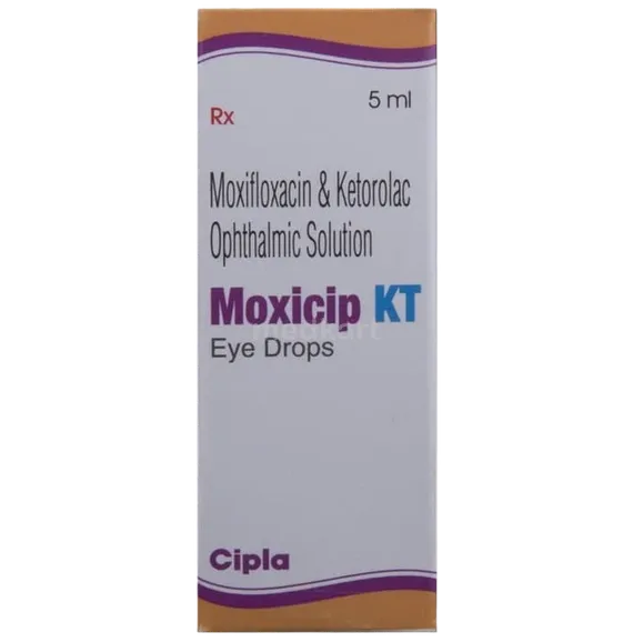 moxicip kt eye drops 5 ml